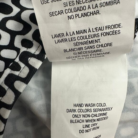 Speedo Womens Swimsuit Top Size‎ 16 Geometric V Neck Swimwear - Picture 4 of 7